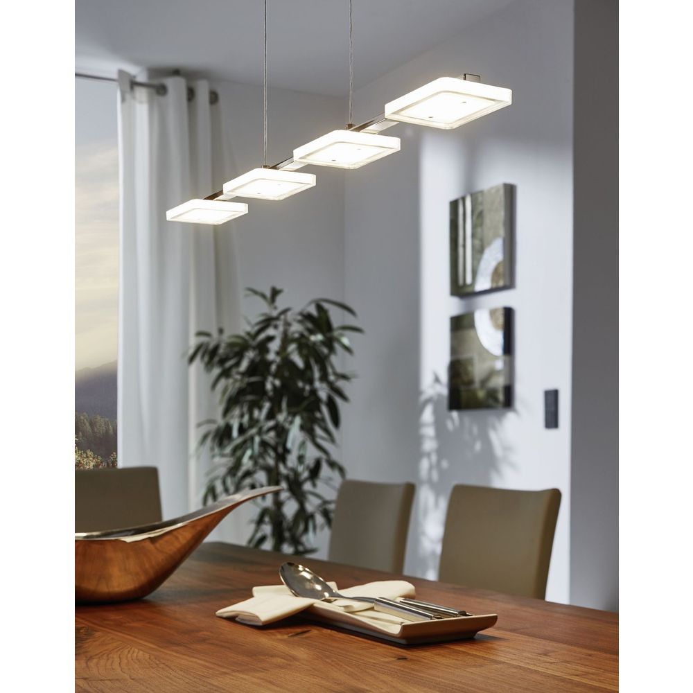 Eglo Cartama visilica/4, led, 4x4,5w, krom/plastika kocke  slika 9