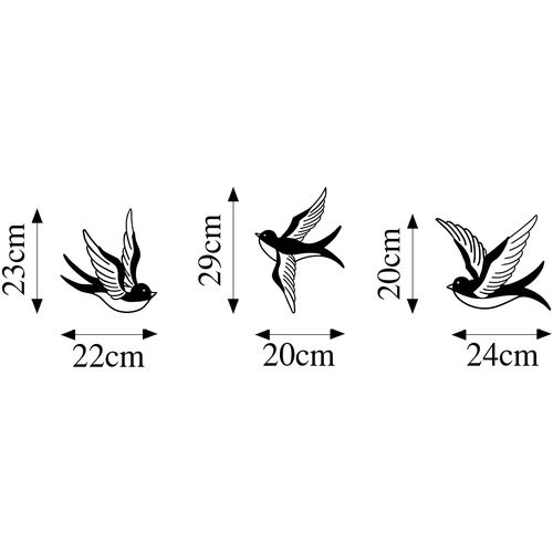 Wallity Metalna zidna dekoracija, Mountain - 286 slika 6