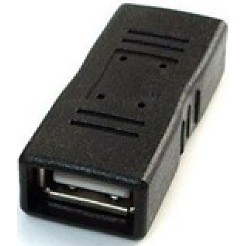 A-USB2-AMFF Gembird zensko-zenski adapter USB 2.0 coupler, black slika 1