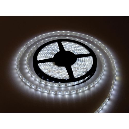 XLED 2835W-120 Led traka IP20,6500K,120 Led/m,9.6W/m,10-12Lm,5m kotur,Bela slika 1