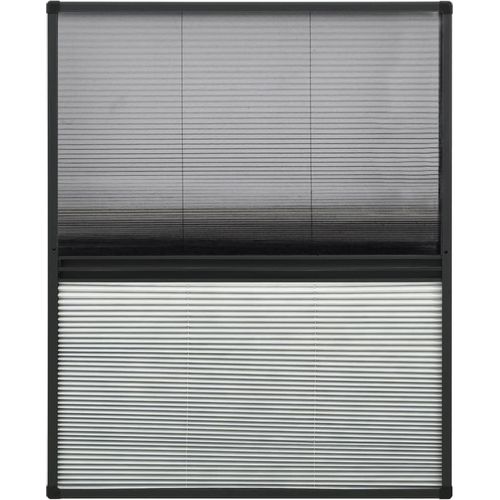 Nabrani zaslon protiv insekata za prozore aluminijski 80x100 cm slika 10