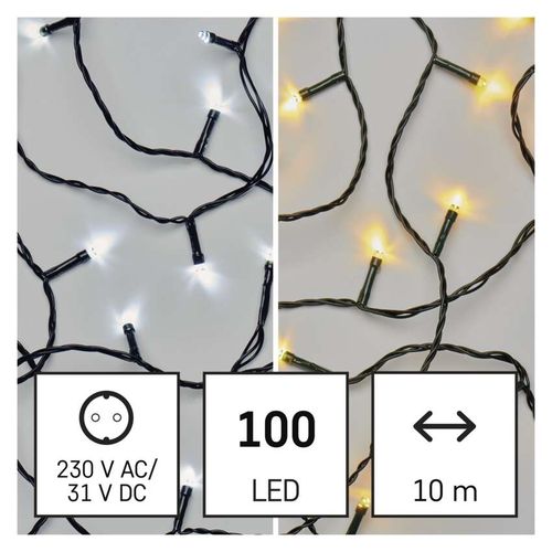 Emos LED svetlosni lanac 2 ul 100 LED 10m MTG-D4AL05 slika 2