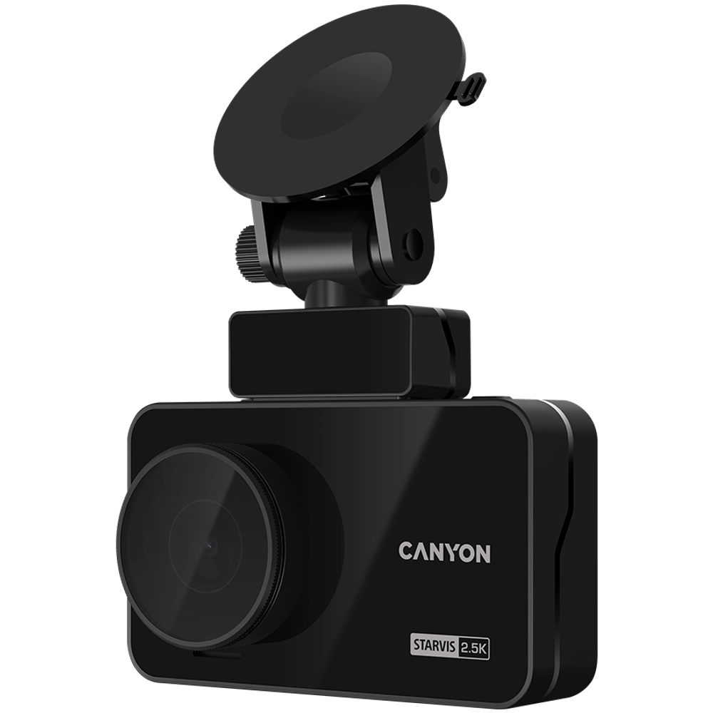 CANYON DVR25GPS Auto Kamera sa WQHD 2.5K Rezolucijom, Wi-Fi i GPS, Crna slika 7