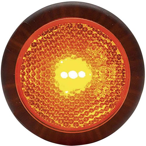 WAS bočna svjetiljka za označavanje rubova  odsevno svjetlo, reflektor, stražnje svjetlo iza 12 V, 24 V narančasta slika 1