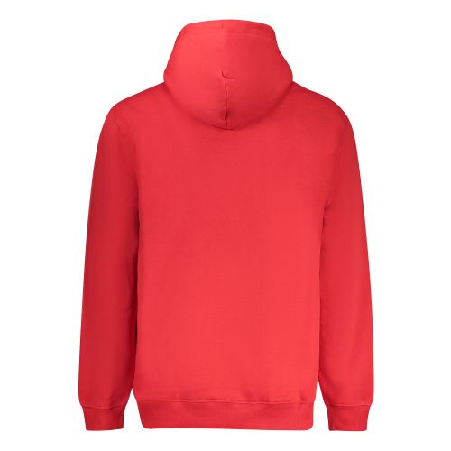 TOMMY HILFIGER RED MEN'S ZIP-UP SWEATSHIRT slika 2