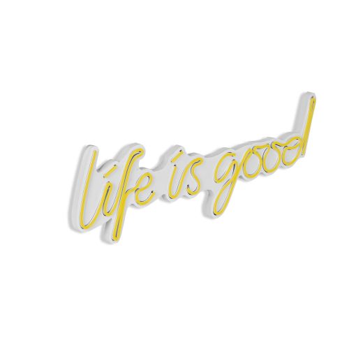 Wallity Ukrasna plastična LED rasvjeta, Life Is Good - Yellow slika 16