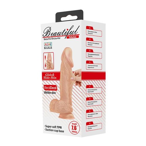 Baile Beautiful Zebulon realistični dildo 20cm slika 9