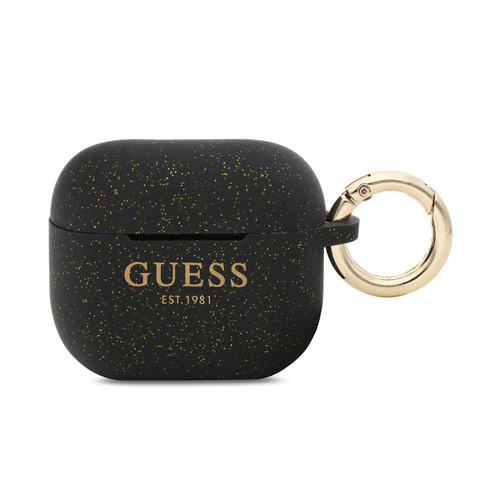 Torbica Guess Airpods 3 Glitter crna (GUA3SGGEK) slika 1