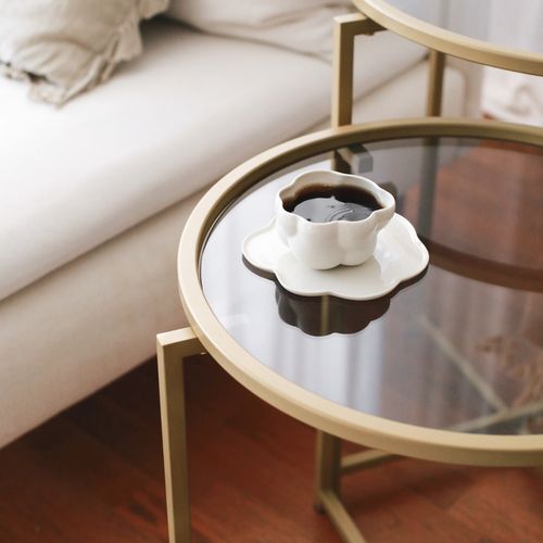 S406 - Gold Gold
Fume Coffee Table Set slika 7