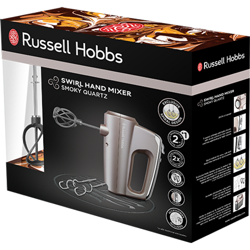 Russell Hobbs Swirl Ručni Mikser Smoky Quartz 25892-56 slika 6