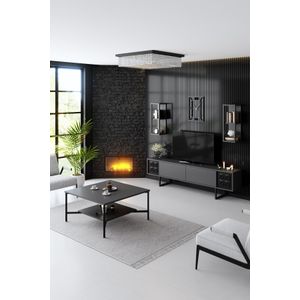 Black Line Set - Anthracite, Black Anthracite
Black Living Room Furniture Set