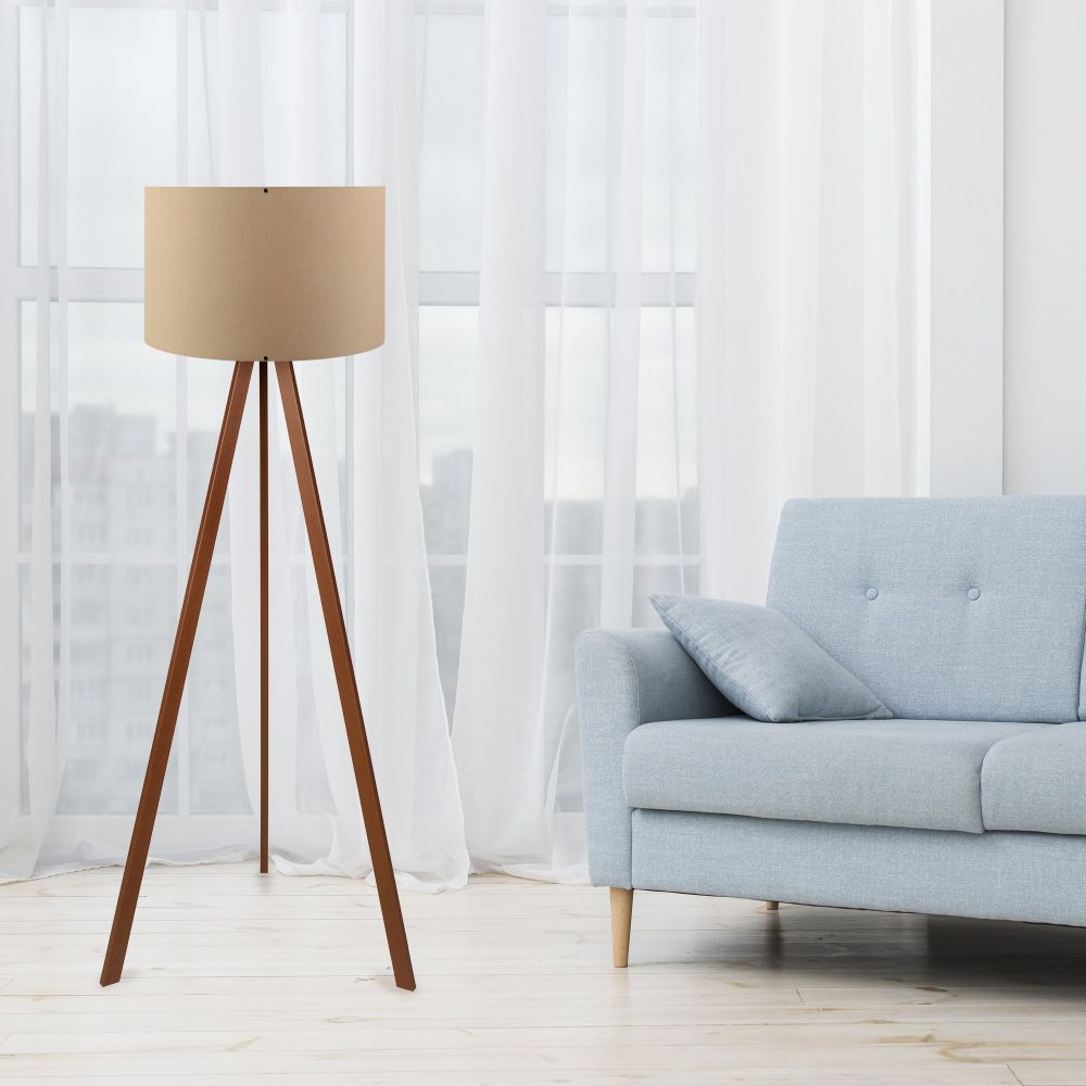 Podna Lampa AYD-1531 u Bež i Braon Boji slika 1