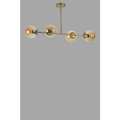 Yeni Favori 4 Lü Eskitme Bal Camlı Avize Amber
Gold
Black Chandelier slika 4