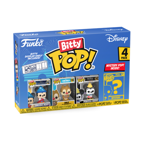 Funko Bitty Pop: Disney - Čarobnjak Mickey 4PK slika 1