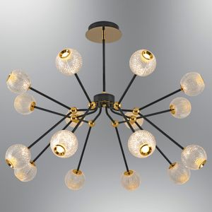 L1412 - Black Black Chandelier