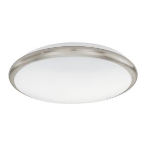 Eglo Manilva plafonjera/1, led, 11w, 950lm, prom 300, nikl-mat/bijela 