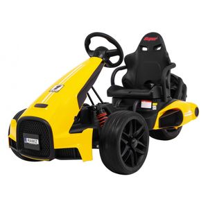 Go-kart na akumulaotor XR-1 - žuti