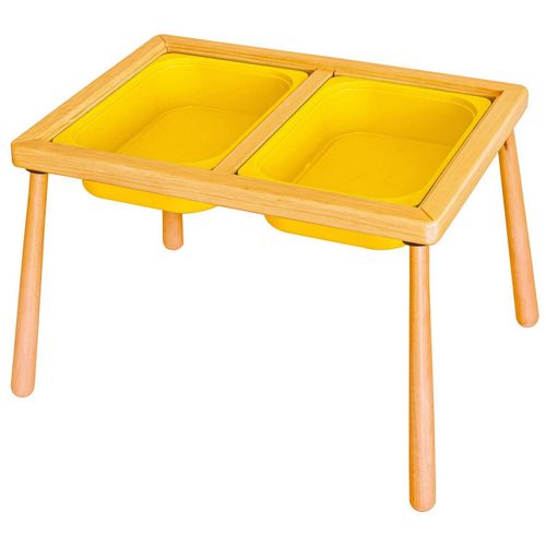 Woody Fashion Dječji stol Table - Yellow slika 1