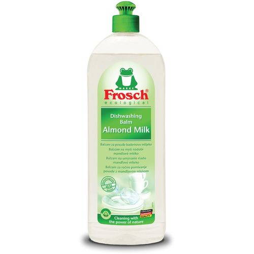 Frosch tečnost za pranje posudja mleko i badem 750 ml slika 1