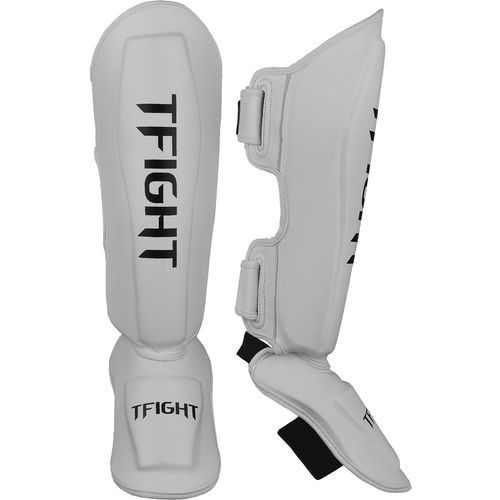 TFIGHT Techniko Shin Guards White L, štitnici za potkolenice slika 1