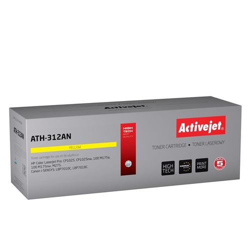 Activejet žuti toner za HP CE312A i Canon CRG-729Y slika 1