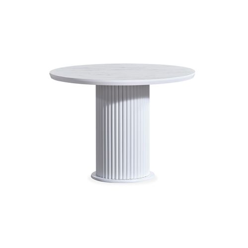 Aqua - White White Dining Table slika 3