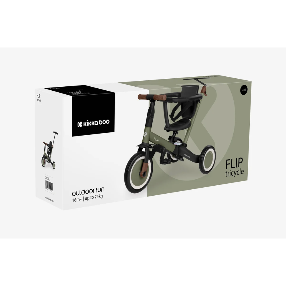 Kikka Boo Tricikl Filip 5u1, Army Green slika 10