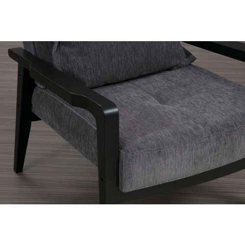 Atelier Del Sofa Fotelja wing APOLLO siva, Apollo - Grey slika 2