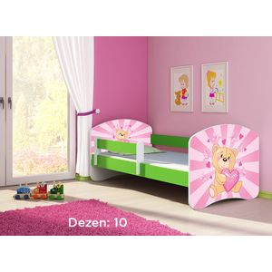 Deciji krevet ACMA II 180x80 + dusek 6 cm GREEN10