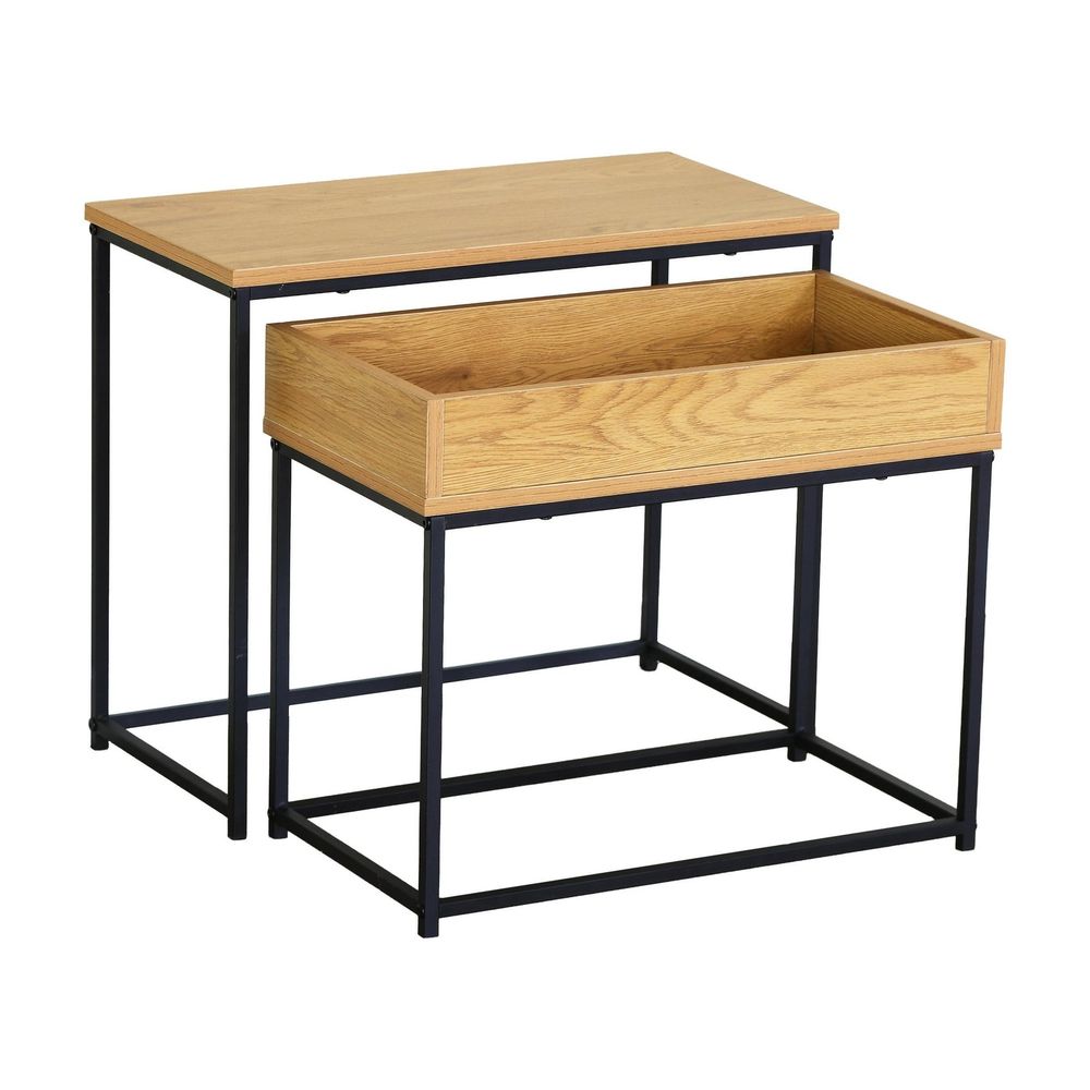 Set elegantnih modernih stolića za kavu slika 2