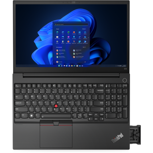 Lenovo Think 21E6006XCX-2YW ThinkPad E15 G4 Core i7-1255U (10C (2P +8E)/12T, P 1.7/4.7GHz, E 1.2/3.5GHz, 12MB), 16GB(8int+8), SSD 512GB NVMe 2242, 15.6" FHD (1920x1080) LED AG IPS, Iris Xe Graphics, GLAN, WLAN, BT, KybUK BL, FPR, Cam IR+FHD, Al top, 2Wx2, 57Wh, no OS, 2YW slika 3