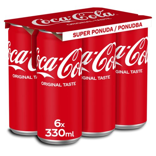 Coca-Cola 330ml 6pack limenka slika 1