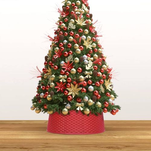Podloga za božićno drvce crvena Ø 54 x 19,5 cm slika 9