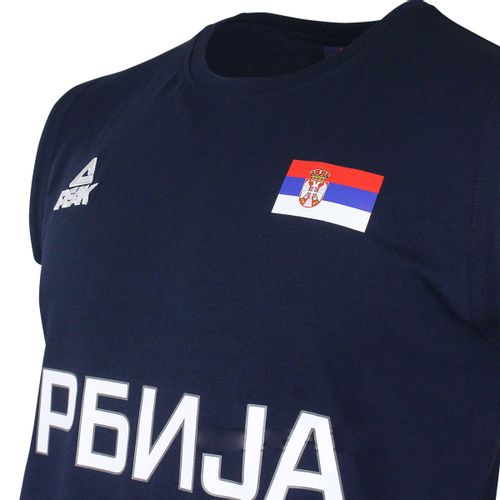 Peak Sport Majica bez Rukava Srbija KSS1912/20 Teget slika 2