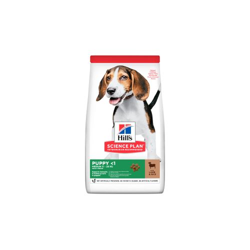 Hill's™ Science Plan™ Pas Puppy Medium s Janjetinom i Rižom, 2,5 kg slika 1