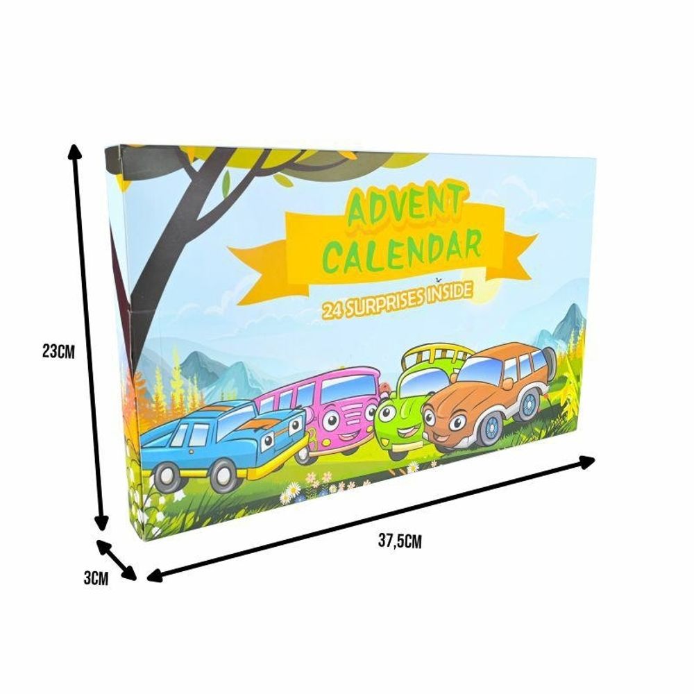 B60a adventski kalendar za djecu s automobilima slika 2