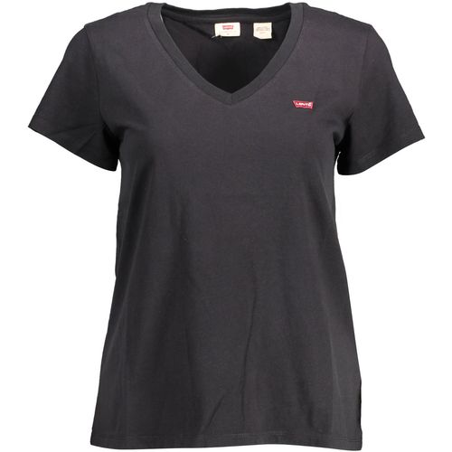 LEVI'S WOMEN'S SHORT SLEEVE T-SHIRT BLACK slika 1