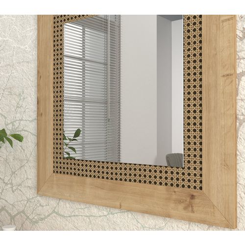 Woody Fashion Dekorativno ogledalo, hrast, Madura - Oak slika 3