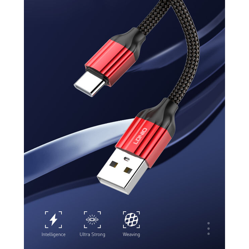 Data kabl LDNIO LS431 micro USB crni 1m slika 3