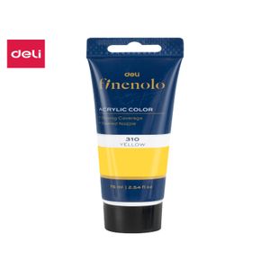 AKRILNA BOJA DELI U TUBI ŽUTA 75ml EC75-YL