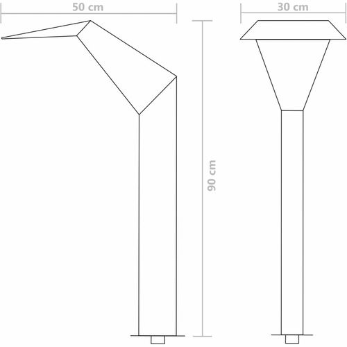 Fontana za bazen od nehrđajućeg čelika 50 x 30 x 90 cm srebrna slika 29