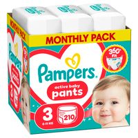 Pampers Active Baby Pants pelene gaćice mjesečno pakovanje