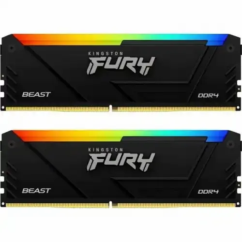 Memorija DDR4 32GB 3200MHz Kingston Fury Beast RGB  KF432C16BB12AK2/32 slika 2