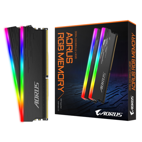 GIGABYTE 16GB (2X8GB) DDR4 3333MHz AORUS RGB RAM Moduli slika 1