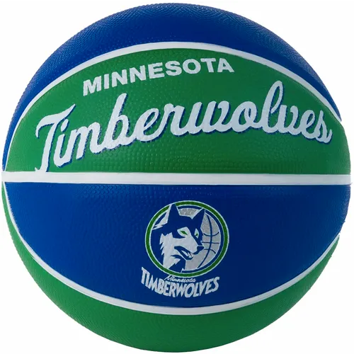 Wilson Team Retro Minnesota Timberwolves mini unisex košarkaška lopta wtb3200xbmin slika 3