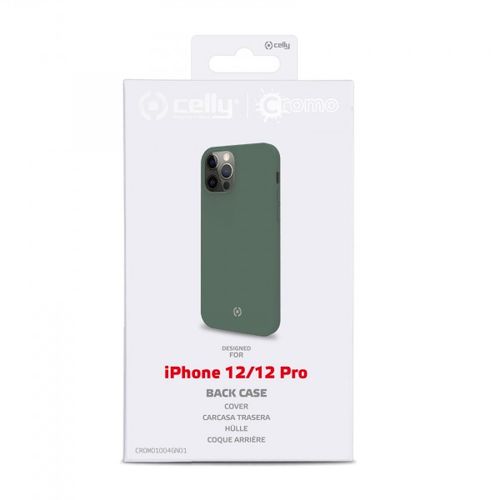 CELLY Futrola CROMO za iPhone 12 i 12 PRO u ZELENOJ boji slika 2