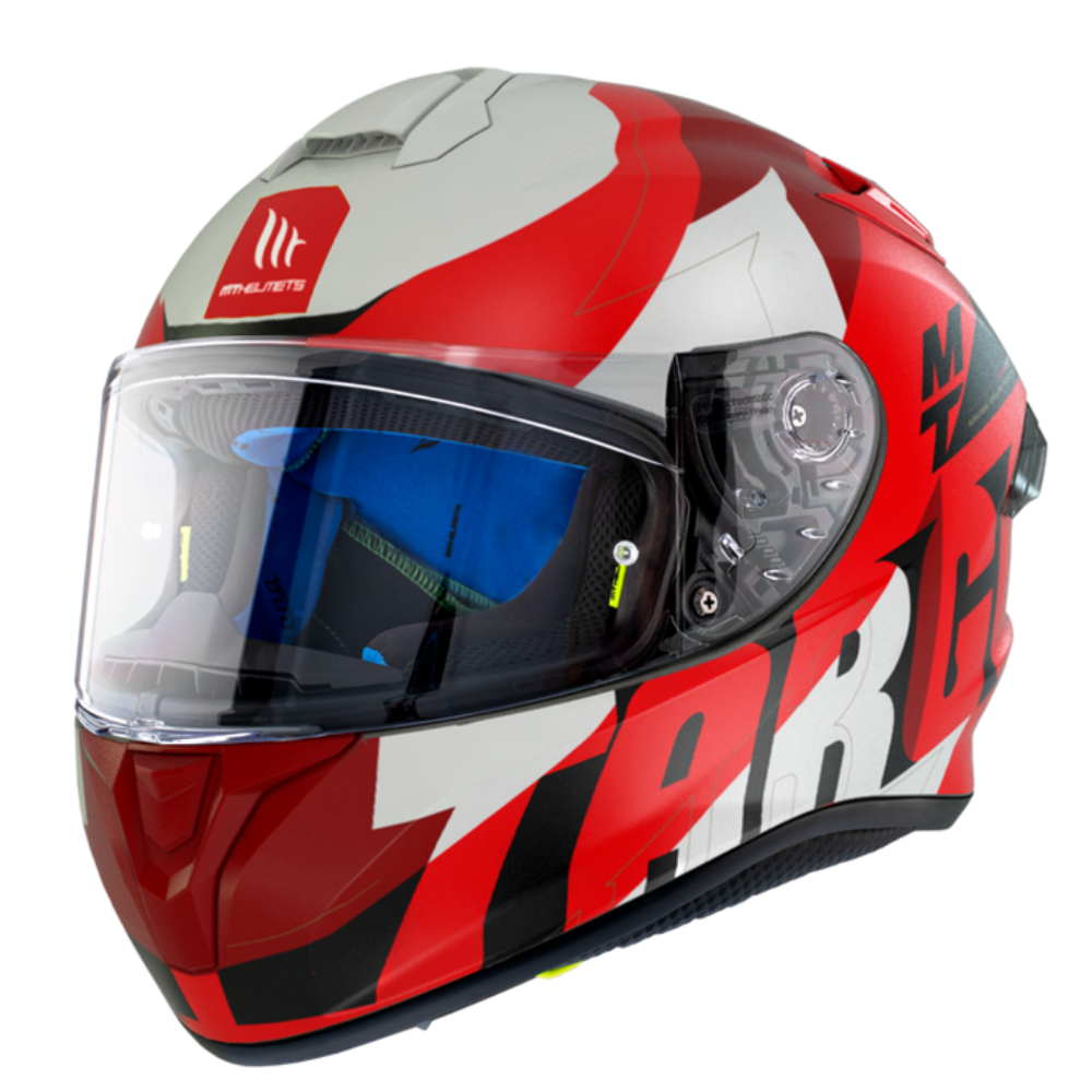 MT Helmets vizir za moto kacigu Targo Pro Biger C5 matt red slika 1