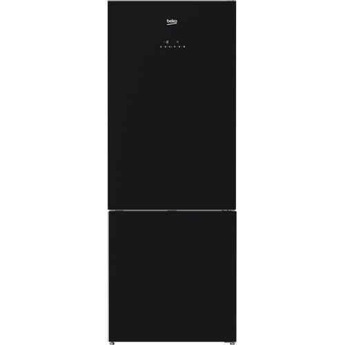 Beko RCNE560E60ZGBHN Kombinovani frižider, Inverter, No Frost, Bluetooth, Širina 70 cm, Visina 192 cm, Crna slika 2