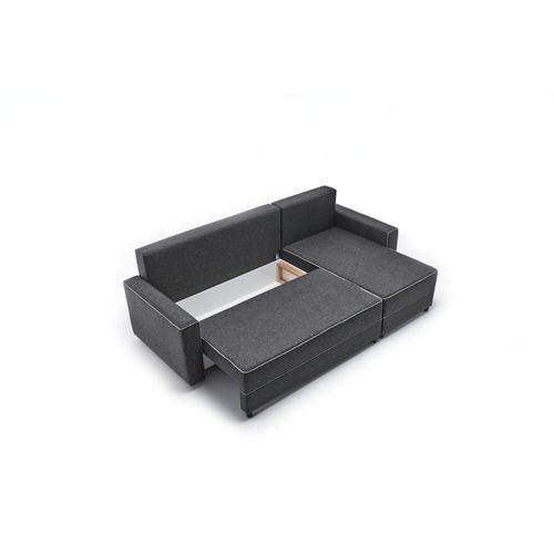 Atelier Del Sofa Ece Right - Anthracite Anthracite Corner Sofa-Bed slika 6