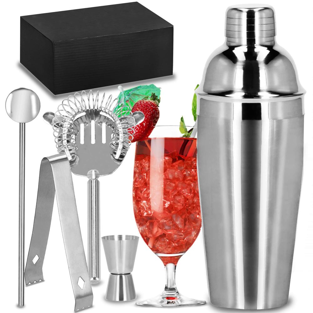 Set za pripremu pića za barmene shaker 550 ml 5 komada slika 7